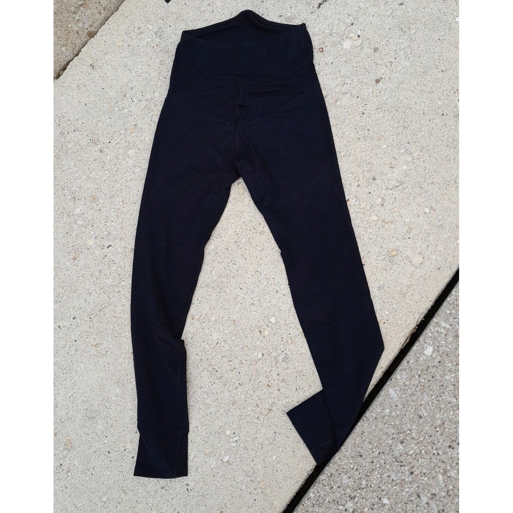 Sonoma Women's Maternity Leggings XS Black‎ Full Panel Stretch Pregnancy Pants